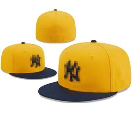 Summer Baseball caps bone Men Brand Sports casual Yankees hiphop Outdoor Full Closed Fitted Hats Word Series Champions Locker Room 9FIFTY sun hat embroidery cap a7