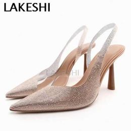 Dress Shoes Patent Leather High Heels Woman Stiletto Butterfly-bow Bride Wedding Slingback Pointed Toe For Women Pumps H240527 13RH