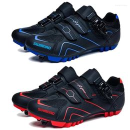 Cycling Shoes Spring And Autumn Road Bike Lock For Men Women Hard Sole Dynamic Mountainous Riding