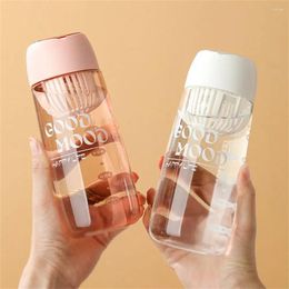 Water Bottles Transparent High Temperature Resistance Large-capacity Milk Tea Cup With Box Plastic Strainer