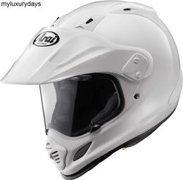 Arai XD4 Helmet (White X-Small) ATV off-road motorcycle helmet with sun shield