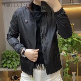 Men's Jackets 2024 Spring Jacket Youth Korean Style Trendy Versatile Top Simple Personality Unisex Temperament Aesthetic Coat
