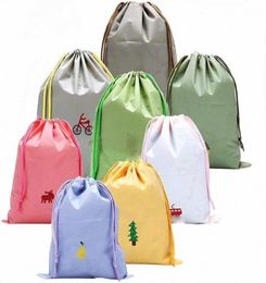 Creative Portable Waterproof Storage Bag Drawstring Pouch Travel Storage Bag Gym Sports Swimming Essential Organiser Bags Z71 ucIh3708874