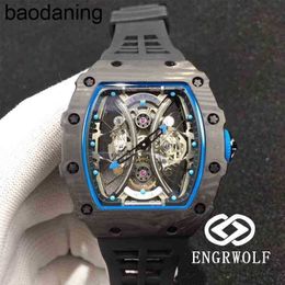 Swiss ZF Factory Mens Watch Designer Movement Automatic Luxury Engrwolf Mill 53-01 Series 2824 Mechanical