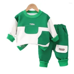 Clothing Sets Spring Autumn Baby Clothes Suit Children Boys T-Shirt Pants 2Pcs/Sets Toddler Sports Costume Infant Outfits Kids Sportswear