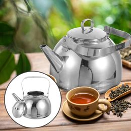 Mugs Stainless Steel Flat Bottom Kettle Daily Use Stovetop Commercial Coffee Pot Kitchen Tea Teapot Espresso