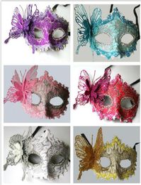 Party masks Venetian masquerade Halloween Mask Sexy Carnival Dance Maskcosplay fancy wedding gift mix color1560159