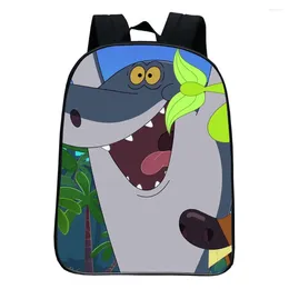 Backpack Zig & Sharko School Bag Kids Cartoon Kindergarten Fashion Rucksack Cosplay Knapsack Cute Travel Bags Boy Girl Bookbag