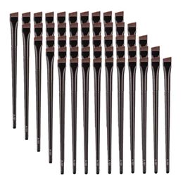 Makeup Brushes 5/10/20/50 Pcs eyebrow contour makeup brush eyeliner brush professional ultra-thin angle brace eyeliner brush makeup tool Q240522