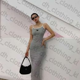 Casual Dresses Designer Dress Fashion Womens Parda Shoe Sleeveless Promdress Shirts Top Flat Skirt Woman Parda Sunglasses Outwears Partydress Summer 833