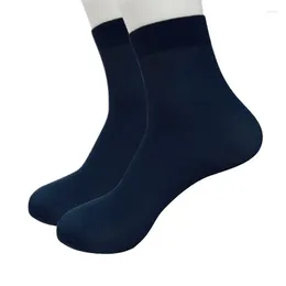 Women Socks Full Of Personality 4 Pairs Fibre Ultra-Thin Elastic Silky Short Silk Stockings Men Skin-Friendly And Breathable