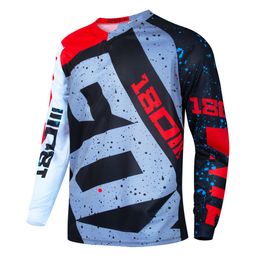 Sdvr Men's T-shirts Downhill Jersey Polera Mtb Racing T-shirt Bicycle Cycling Motocross Shirt Mountain Bike Clothing Long Sleeve Sports