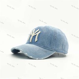 MY Ball Caps Adult Men Casual Vintage Denim MY NY Embroidery Baseball Cap Women Cotton Sports Hat Hip Hop Hat Golf Hats Gorros 230628 796