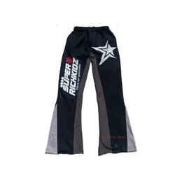 Y2k Mens Pants designer Trendy Luxury Pants Vintage Style Baggy Trousers Star Print Casual Pants Waist Pocket Wide Leg Womens and Mens High quality Unisex Pants 226