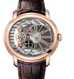 AeiPoy Watch Luxury Designer 18K Rose Gold Automatic Mechanical Watch Mens Watch JFG