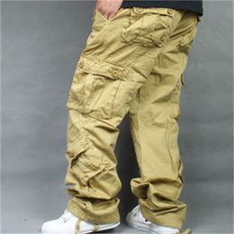 Multi Pocket Cargo Pants Men Plus Size Casual Trousers Mens Tracksuit Bottoms Outdoor Tactical Joggers Streetwear Man Clothes Big Size 6XL