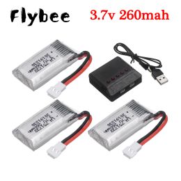 H8 Drone Battery 3.7V 260mAh Lipo Battery for H8 JJRC H8 Mini RC Quadcopter Rc Helicopter Spare Parts Battery 3.7 V 260 mAh