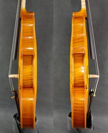 レアテストアオーバートーンバイオリン4/4サイズ＃2872プロフェッショナルバイオリン9年シベリアスプルース手作りオイルワニス
