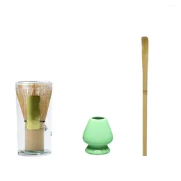 Teaware Sets Matcha Set Making Tool Accessory Professional Japanese Style Tea Whisk Kit