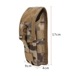 Taktiskt fodral Molle Pouch Cover 600D Mobiltelefon Bag Coque Militär Taktisk Camo Belt Pouch Bag Hot Sale