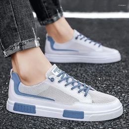 Casual Shoes Brand Fashion Men Sneakers Brethable Mesh 2024 Arrival Boys Tennis Sneaker Male's Footwear Flat Loafers