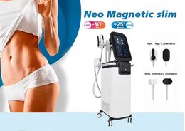 Electromagnetic muscle stimulator rf 4 handles body sculpt muscle stimulate emslim neo weight loss machine muscle building manufacturer ems neo