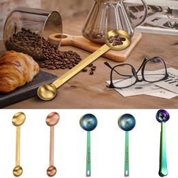 Measuring Tools Double Headed Spoons Coffee Fine Grinding Measure Spoon With Scale Easy To Clean