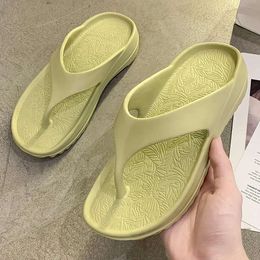 125 Men Flip Flop Sandals Indoor Beach Summer Male Soft House Slippers Women Platform Heels Shower Shoes Home Pillow 1d6