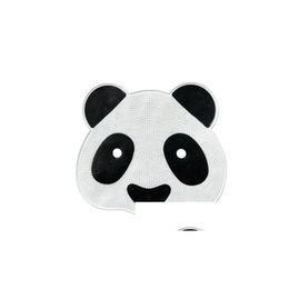 Badmatten Panda Sile Mas Pad Badezimmer Anti-Skid-Fußwaschung totes Haut Entfernung Duschzimmer Bodenmatte RAB STROP TOP SERLECHUNG Home Gar Dhbof