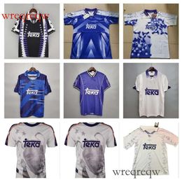 1994 1995 1996 1997 1998 RETRO soccer jerseys vintage REAL MADRIDS94 96 97 football shirts special version classic home away third RAUL SEEDORF ROBERTO CARLOS