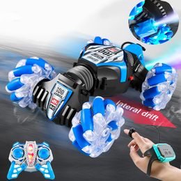 Remote Control Car RC Gesture Sensing Stunt Car Drift Spray High Speed 360° Off Road Cars for Kids Boys Girls Gifts Auto Toys 240522