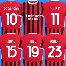 REIJNDERS 24 25 KOCHE soccer jerseys milans DE KETELAERE RAFA LEAO football shirt fourth 4th men kids kit uniforms 2023 2024 PULISIC LOFTUS-CHEEK AC THEO AC