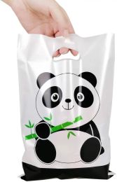 Panda Party Favours Bag Panda Baby Shower Plastic Goodie Bags Treat Gift Bags for Birthday Party Supplies Decorations Boys girls