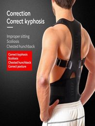 Spine Posture Corrector Magnet Protection Back Shoulder Belt for Relief Therapy Humpback Vertebral Skew Support Braces Trainer pyf2005888