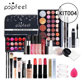 Make Up Sets Eyeshadow Lipstick Eyebrow Concealer Powder Brush Complete Makeup Kit For Women Female Beginner Student Full Set 240524