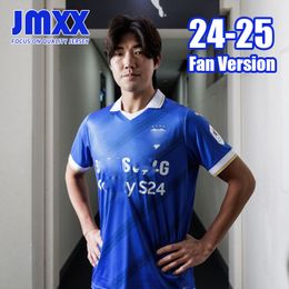 JMXX 24-25 Suwon SS Bluewings Jerseys Home Away GK Goalkeeper J League Japan Mens Man Football Customized uniforms T-Shirt tShirt 2024 2025 Fan Version