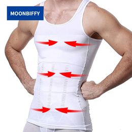 Mens Slimming Shaper Posture Vest Male Belly Abdomen For Corrector Compression Body Building Fat Burn Chest Tummy Corset 240521