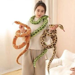 Stuffed Plush Animals Simulated snake Boa constrictor fake snake small snake Rag Doll plush toy crafty cool doll children creative gift stuffed toy
