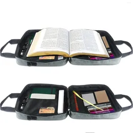 Storage Bags Large Bible Cover With Handle Case Protective Book Covers For Men And Women Father Kids Daily Use Study