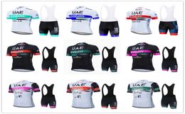 UAE Cycling Jersey Set 2021 Pro Team Summer Breathable Cycling Clothing Short Sleeve MTB Bike Jersey Bib Shorts Kit Ropa Ciclismo6588430