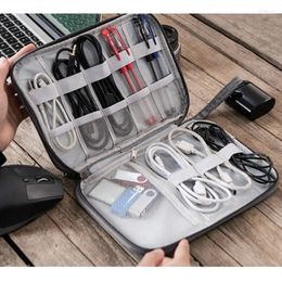 Storage Bags Digital Bag USB Data Cable Organiser Earphone Wire Pen Power Bank Travel Kit Case Pouch Electronics Accessories