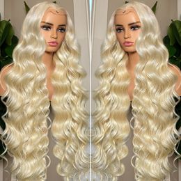 30 40 Inch 613 Honey Blonde Color Wig13x4 13x6 HD Transparent Lace Front Wigs For Women Body Wave Frontal Closure Human Hair Wig