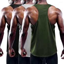 Men's Tank Tops Mens Oversized T-Shirt Sleeveless Plus Size Men Clothing Male Muscle Vests Bodybuilding T Shirt Tees Slim Fit Vest