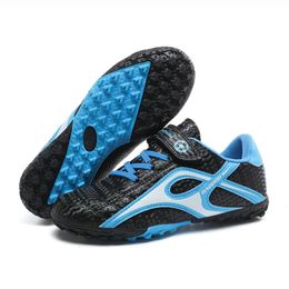 New Kids Breathable Football Shoes Children's Low Top AG TF Soccer Boots Youth Boys Girls Training Cleats