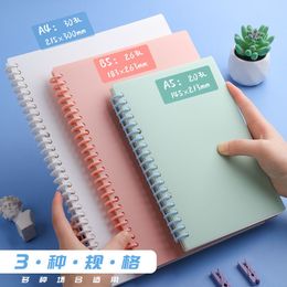 A4 30-hole Binding Loose-leaf Cover 20-hole PP Matte Sheet 26-hole Film Discbound Cover Book Cover Roller Transparent Cover Book