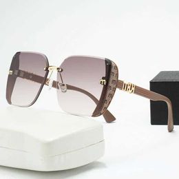 Sunglasses New Square Sunglasses Women Fashion Letter Outdoor Shades Eyewear Trendy Brand Designer UV400 Party Sun Glasses T240524