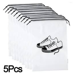 Storage Bags Travel Shoes Frosted Makeup Clothes Organisers Non-Woven Water-proof Dust-proof Bag Drawstring Portable