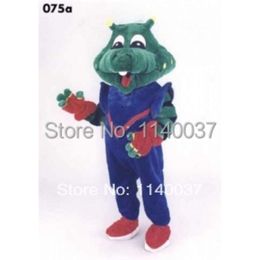Alligator / Alien mascot custom Cartoon Character carnival costume fancy Costume party Mascot Costumes