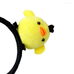 Hair Clips Lovely Chicken Headband Girl Face Washing Hairhoop Music Festival Plush Hairband