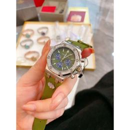 High watches luxury watchbox watches watch high quality down quality aps luxury bust women watch ap watches with box 122T fantastic diamonds bezel rubber MI4M